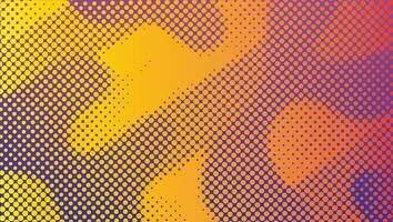 Abstract vector background. Halftone gradient gradation. Vibrant flowing texture.