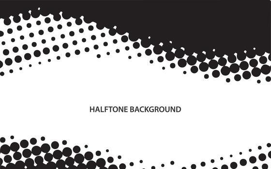halftone, halftone pattern background vector
