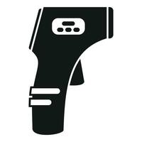 Scan temperature equipment icon simple vector. Tool scan vector