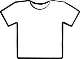 niños t camisa vestir mano dibujado vector ilustración