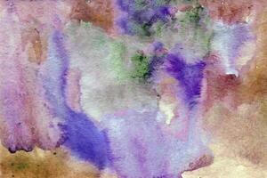 Gradient Purple green watercolor background texture photo