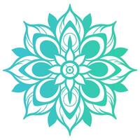 Doodle Mandala vector free, abstract Colorful pattern mandala