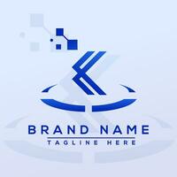 Letter K Professional logo for all kinds of business vector
