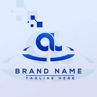 Letter AL Professional logo for all kinds of business vector