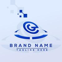 Letter EG Professional logo for all kinds of business vector