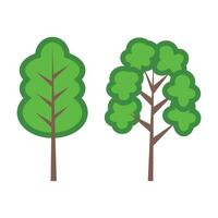 árbol icono vector aislado en blanco antecedentes para tu web y móvil aplicación diseño, árbol logo concepto