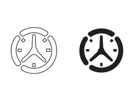 Vector icon set for cars. isolated, straightforward logo illustration for the front view. Sign language. Design of an automobile logo, including a concept sports vehicle symbol silhouette