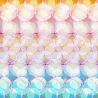 bokeh lights Effect with soft light background vector