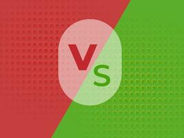 Versus vs Versus fight battle screen poster background vector