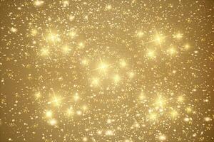 Shiny Golden glitter texture colorful festive abstract background vector