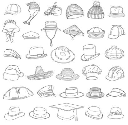 Types of hats sales