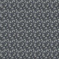 Black grey floral design on white background vector