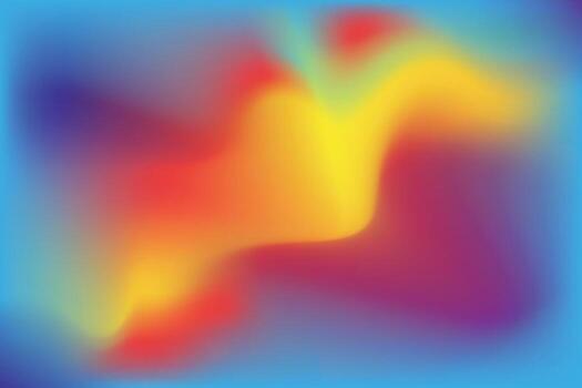 Blurred gradient background design vector