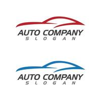 vector de plantilla de logotipo de auto auto