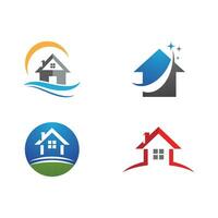 Property and Construction Logo design vector