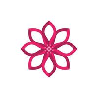 flower vector icon design