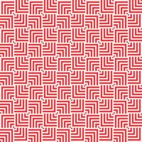 Red seamless abstract geometric overlapping squares pattern vector