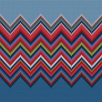 Seamless knitted fabric pattern geometric pattern Vector illustration