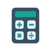 Calculator icon for calculating tax payments vector