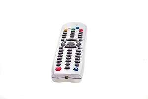 TV Remote on white photo