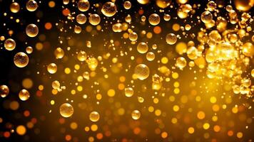 Abstract bubbles futuristic background. photo