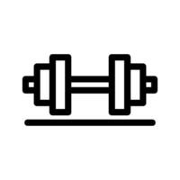 Dumbbell Icon Vector Symbol Design Illustration