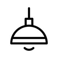 techo lámpara icono vector símbolo diseño ilustración
