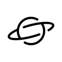 Planet Icon Vector Symbol Design Illustration
