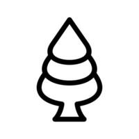 Fir Icon Vector Symbol Design Illustration