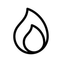 Fire Icon Vector Symbol Design Illustration