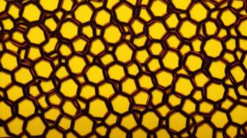 abstract background with hexagons. abstract metal background. photo