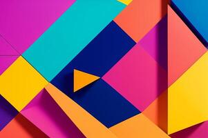 Abstract minimal geometry concept. Studio podium platform theme. photo