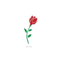 Red roses hand drawn, Black line rose flowers inflorescence silhouettes isolated on white background. Icon roses collection. Vector doodle illustration.