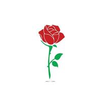 rojo rosas mano dibujado, negro línea Rosa flores inflorescencia siluetas aislado en blanco antecedentes. icono rosas recopilación. vector garabatear ilustración.