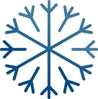 imágenes prediseñadas de copo de nieve vector