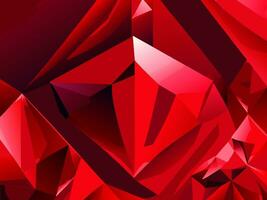 un rojo antecedentes con diamantes forma vector