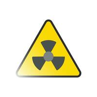 radiation icon design vector template