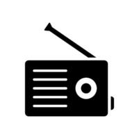 radio icon design vector tempate