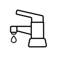 faucet icon design vector