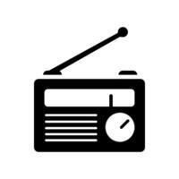 radio icon design vector tempate