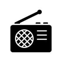 radio icon design vector tempate