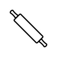 rolling pin icon design vector