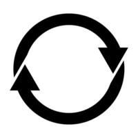 rotate arrow icon design vector