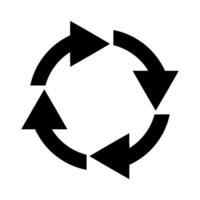 rotate arrow icon design vector