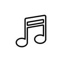 note music icon design vector