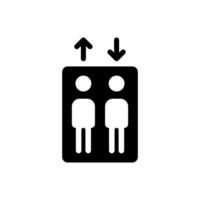 lift icon design vector template