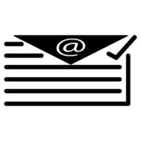 mail icon design vector template