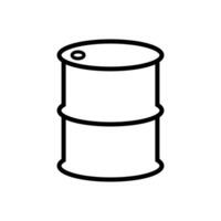 petróleo barril icono diseño vector