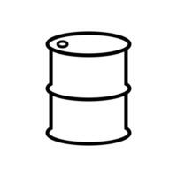 oil barrel icon design vector