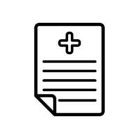 medical recipe icon design vector template